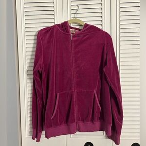 Juicy Couture Vintage Pink Velour Hoodie